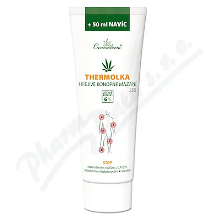 Cannaderm Thermolka ciepły lubrykant konopny 250 ml