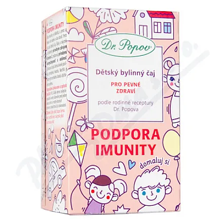 Dr.Popov Herbatka ziołowa dla dzieci - wsparcie odporności 20x1,5g