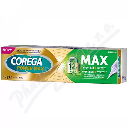 Corega Power Max Ujędrniająca Świeżość krem utrwalający 40g