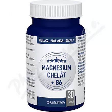 Magnesium chelát + B6 cps.30
