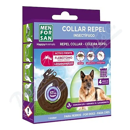 Obroża Menforsan Repel antipar.obojek psy 57cm