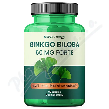 MOVit GINKGO BILOBA 60mg FORTE tob.90