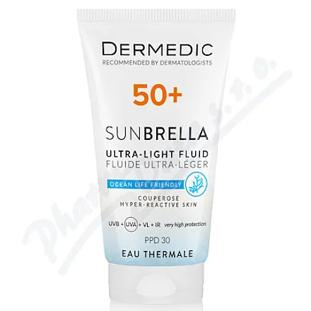 DERMEDIC SUNBRELLA do skóry poparzonej słońcem SPF50 40ml