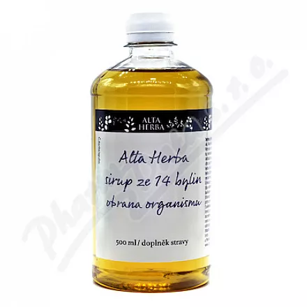 Sirup ze 14 bylin obrana organismu 500ml