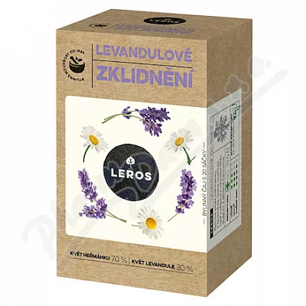 LEROS Levandulové zklidnění čaj 20x1g