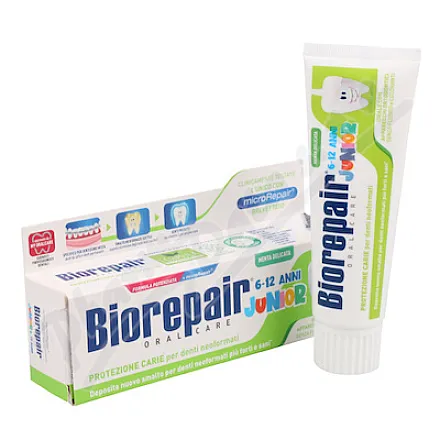 Biorepair Junior zubní pasta máta 6-12 75ml