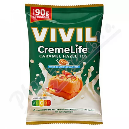 Vivil CremeLife karmelowy orzech laskowy bez cukru 90g