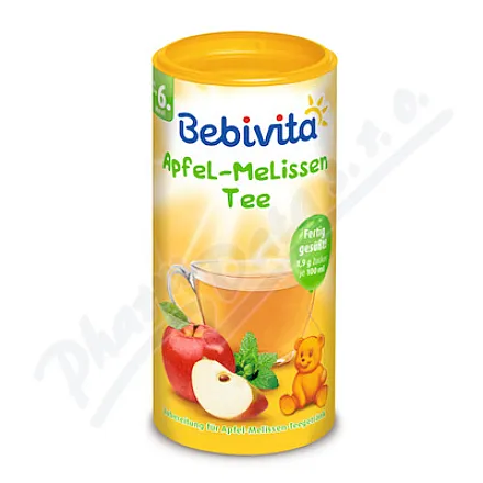 Bebivita jablečno-meduňkový instantní čaj 6m 200g