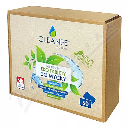 CLEANEE ECO Home eco tabletki do zmywarek 60szt