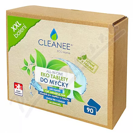 CLEANEE ECO Home eco tabletki do zmywarek 90szt