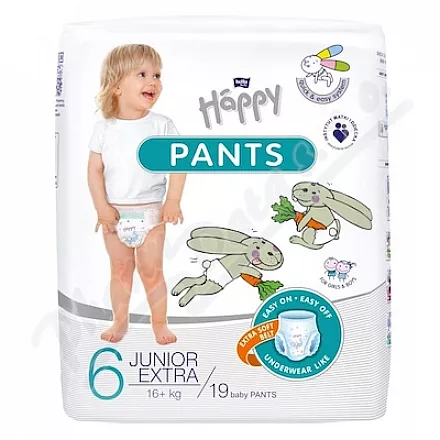 Happy Pants Junior Extra dětské pleny 16+kg 19ks