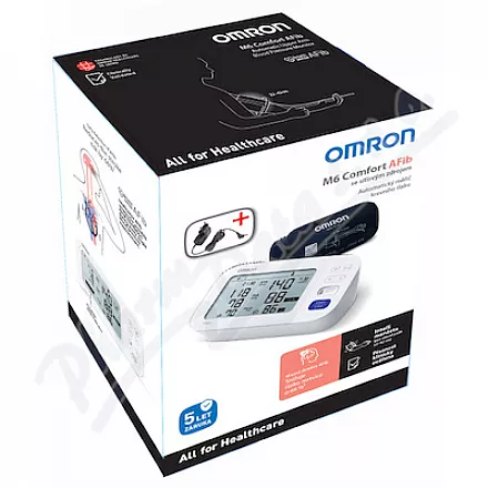 Tonometr cyfrowy OMRON M6 Comfort AFib źródło ramienia