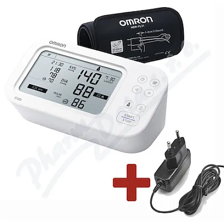 Tonometr digi.OMRON M6 Comfort pažní+zdroj