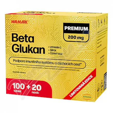 Walmark Beta Glukan 200mg tbl.100+20 Promo 2025