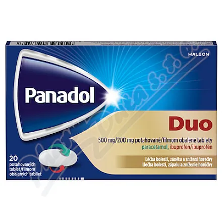 Panadol Duo 500mg/200mg tbl.flm.20