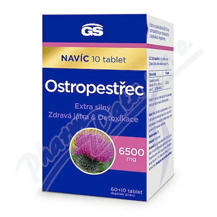 GS Milk Thistle 6500mg tbl.60 10