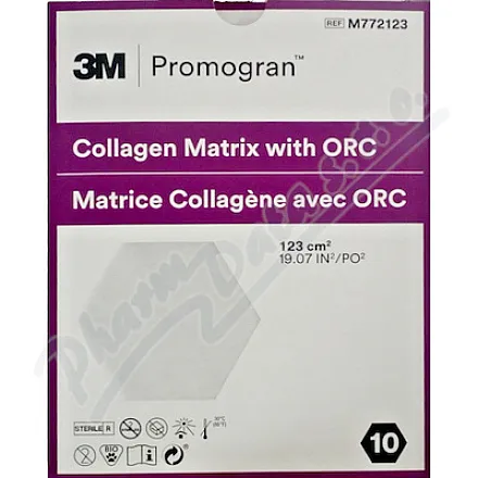 3M Promogran Collagen Matrix krytí 123cm2 10ks