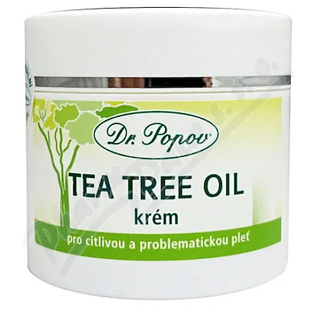 Dr.Popov Krem z olejkiem z drzewa herbacianego 50ml