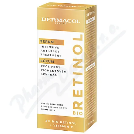Dermacol Bio Retinol – serum przeciw plamom pigmentowym, 12 ml