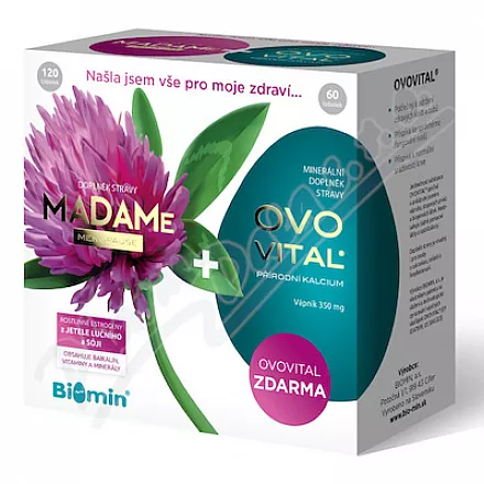 Biomin MADAMe Menopauza tob.120 OVOVITAL tob.60