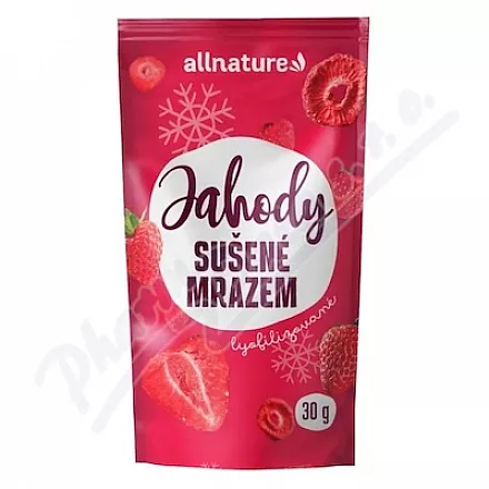 Allnature Jahody sušené mrazem 30g