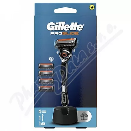 Gillette ProGlide hol.strojek+stojan+4náhr.hlavice