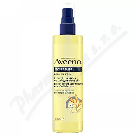 Aveeno Skin Relief Olejek do ciała w sprayu 200ml - tělová mléka,oleje,krémy,másla,
