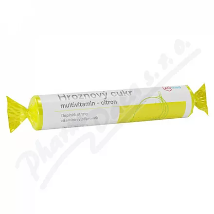 Hroznový cukr multivitamin - citron tbl.17 AGmed
