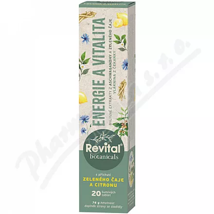 Revital Botanicals Energie a vitality eff.tbl.20