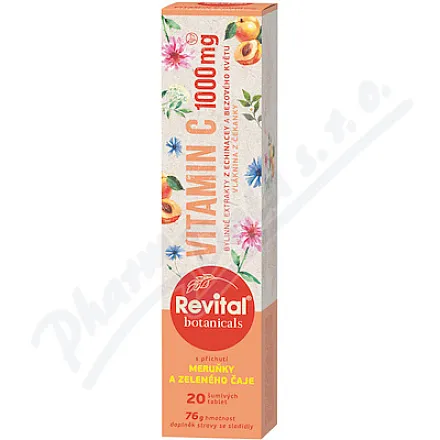Revital Botanicals Witamina C 1000mg eff.tbl.20