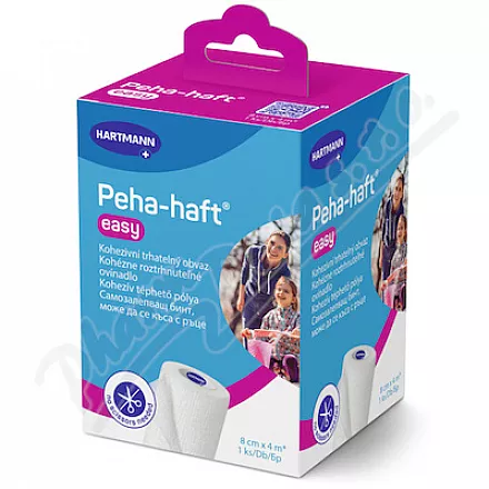 Peha-shaft łatwe spójne rozdarcie. bandaż 8cmx4m 1szt
