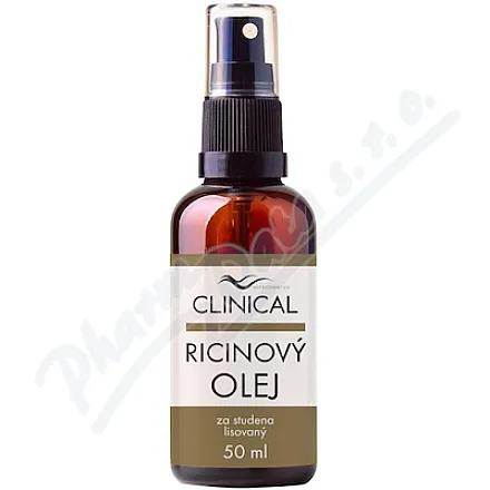 Kliniczny olej rycynowy tłoczony na zimno 50ml