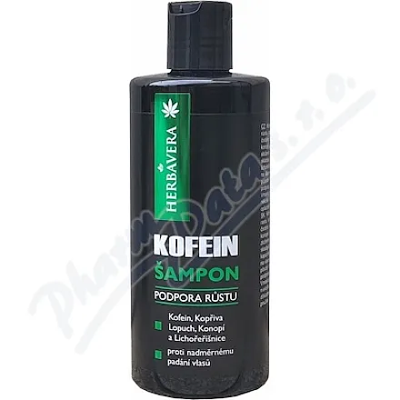 Szampon z kofeiną wspomagający wzrost HERBAVERA 300ml