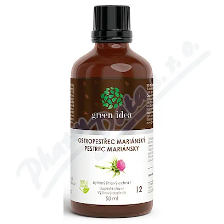 Green idea Ostropestřec mariánský extrakt 50ml