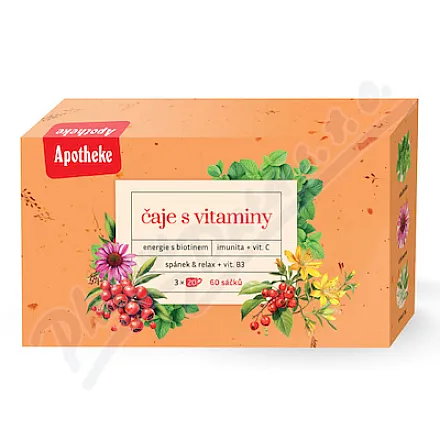 Apotheke Herbaty z witaminami 3x20 saszetek