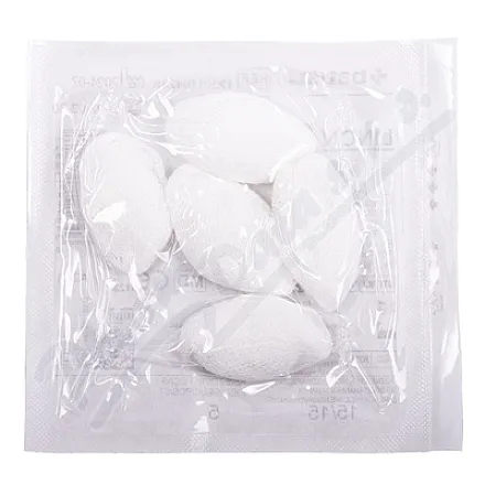 LINON S tampon sterilní stáčený 15/15cm 5ks