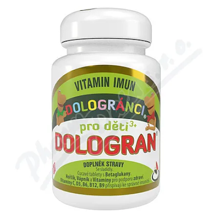 DOLOGRAN dla dzieci 3 DOLOGRANS Vitamin Immune tbl.60