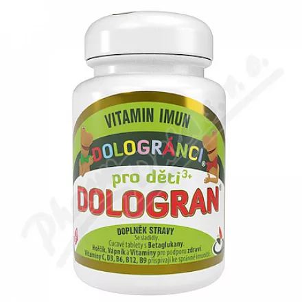 DOLOGRAN pro děti 3+DOLOGRÁNCI Vitamin Imun tbl.60
