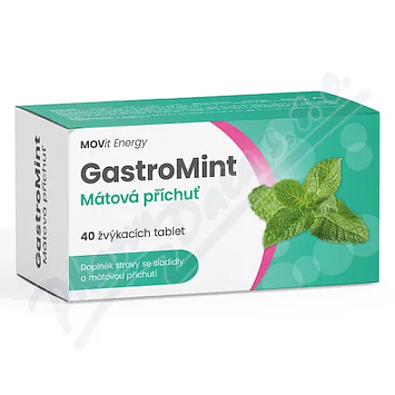 MOVit GastroMint smak miętowy do żucia tbl.40