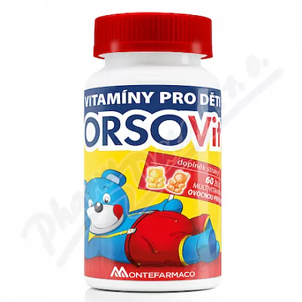 ORSOVit multiwitaminy o smaku owocowym 60szt