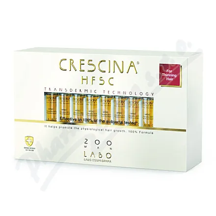 Crescina HFSC – preparat transdermalny, 200 dla mężczyzn, 20 x 3,5 ml