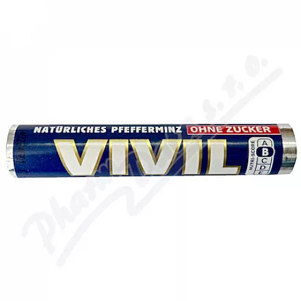 Vivil Peprmint bez cukru 28g