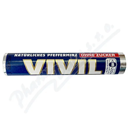 Vivil Peprmint bez cukru 28g