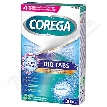 Corega Bio Tabs tabletki czyszczące 30szt