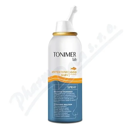 TONIMER lab Hyperton.spray dla niemowląt 600 mOsm/kg 100 ml
