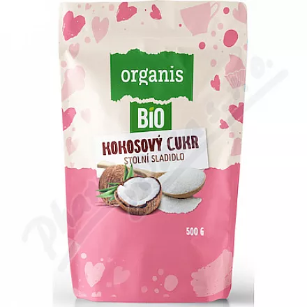 Organis Kokosový cukr stolní sladidlo BIO 500g