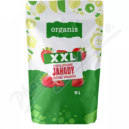 Organis Jahody sušené mrazem XXL 90g