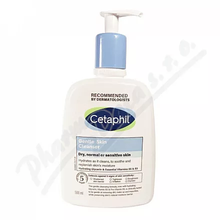 Cetaphil Delikatna emulsja oczyszczająca 500ml - odličování,odličování obličeje,čištění obličeje,čistění pleti,