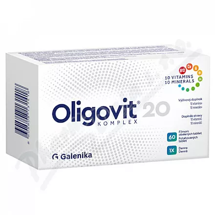 Oligovit 20 Komplex tbl.60 Galenika