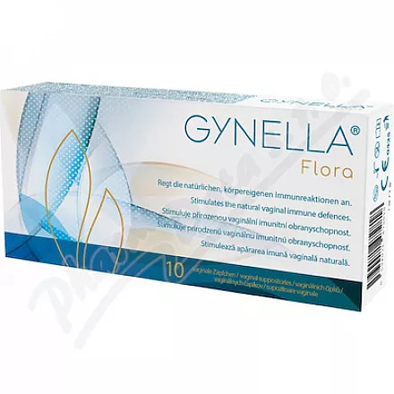 GYNELLA Flora 10 vaginálních čípků